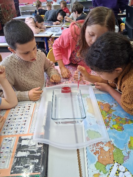 Expériences scientifiques menées avec des ingénieurs de l’IFREMER